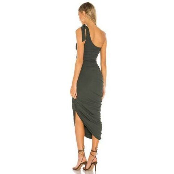 Revolve Majorelle Montreal Dress in Moss Green Size Small NWT - Picture 3 of 7